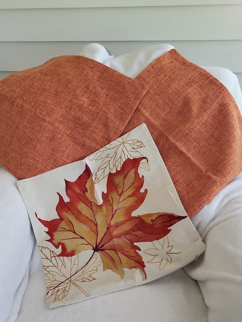 3 FALL Pillow Covers  17" X 17" 🍁